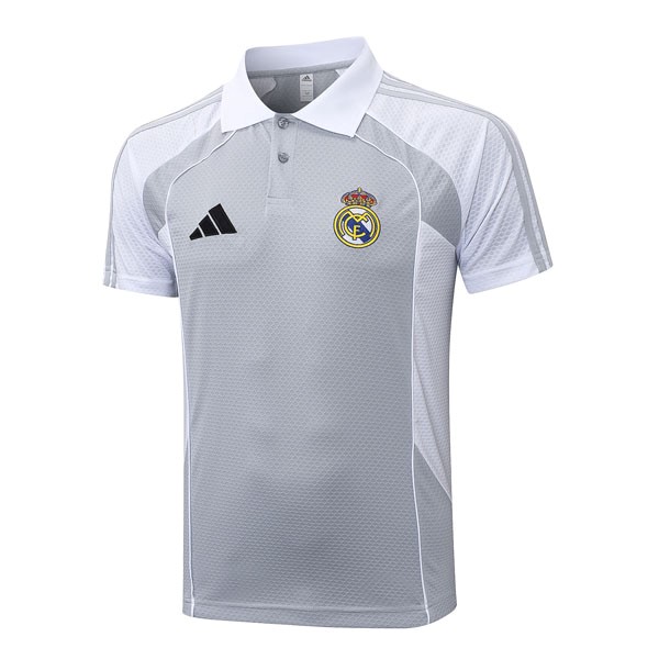 Polo Real Madrid 2026-27 Gris 2